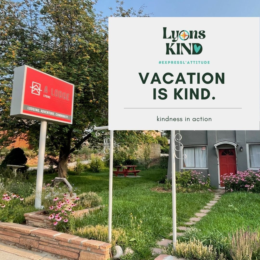 VISIT, EXPLORE &amp; DISCOVER all the goodness, kindness AND adventures Lyons has to offer...we are waiting with open arms!

LyonsColorado.com

#visitlyons
#hiplittletown
#lovelyons
#alodgelyons
#lyonscolorado
#weekendinlyons
#vacationinlyons
#stayinlyons
#lyonskind
#lattitude