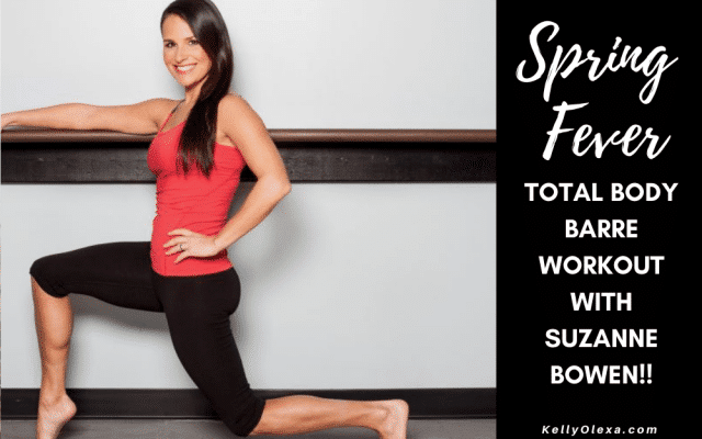 KellyOlexa's tweet photo. Spring Fever Total Body Barre Workout With Suzanne Bowen! https://t.co/Ll0mj5l4Zq @suzannebowenfit #barre #barreworkout #shaketochange #fitafter40 #workoutfromhome https://t.co/24ucGgOGfU