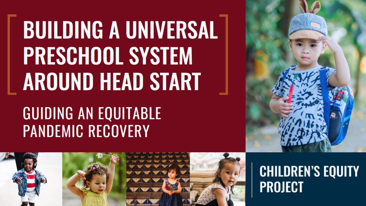 The #AmericanFamiliesPlan has the potential to give families a chance at a better, fairer, healthier, more prosperous post-pandemic future. A universal early care & education system built around #HeadStart is the best way forward. Learn more here: bit.ly/CEPheadstart