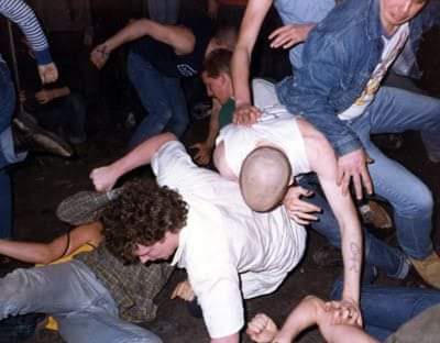 SS Decontrol, Gang Green, Jerry's Kids show at The Media Workshop 1981. 📸 <a href="/StoneFilmsNYC/">Drew Stone</a> #punk #hardcore #Boston
