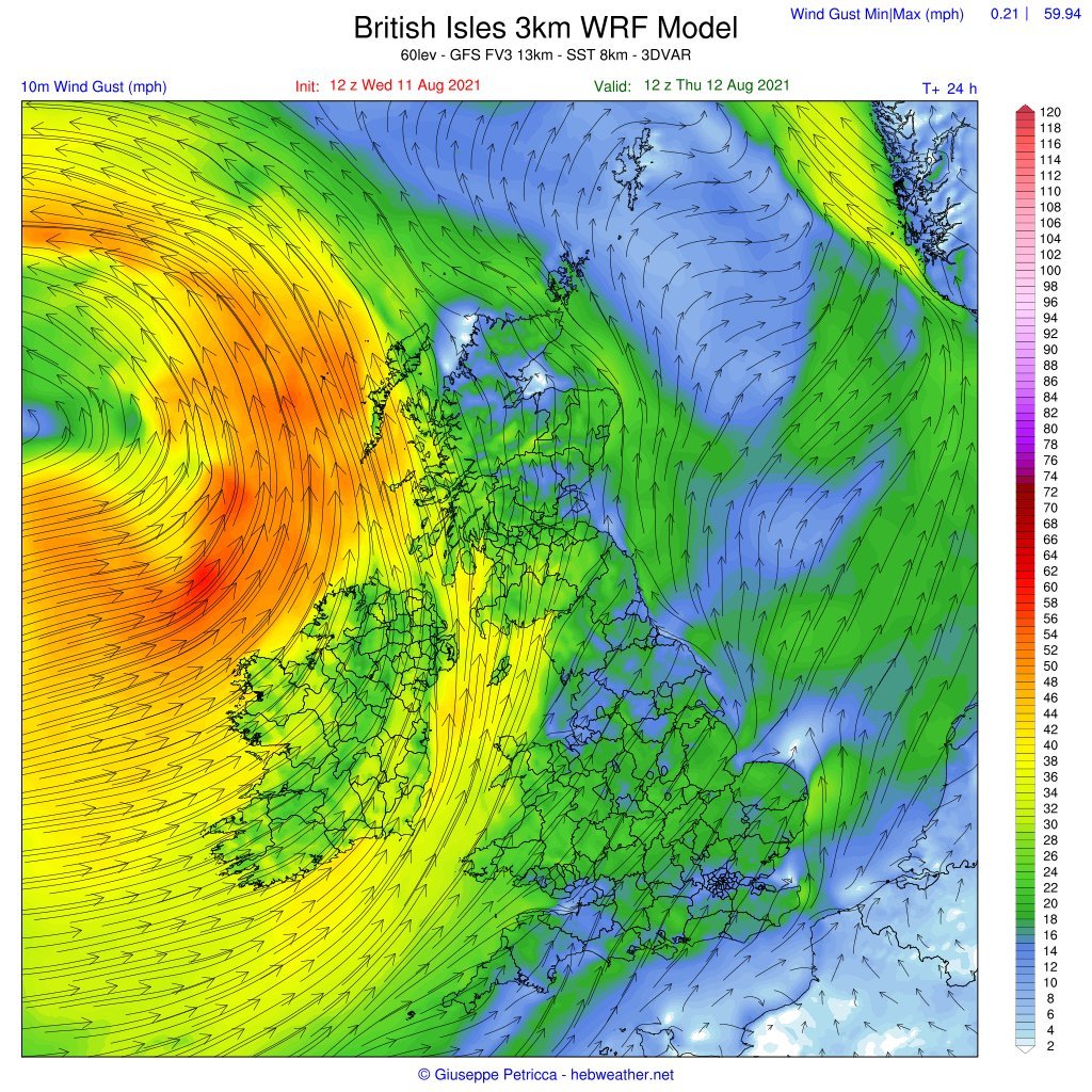 gmrpetricca's tweet photo. August 12-13 2021 #wind storm 36h data from #Stornoway #Hebrides. #scottishweather
1) #WRF model (peak)
2) @davisinst #VantagePro2 #weather station
3) #RaspberryShake #rsboom #infrasound sensor
Great correlation as usual!
#Python @raspishake @obspy @matplotlib #CitizenScience https://t.co/VPT6hwUt7A