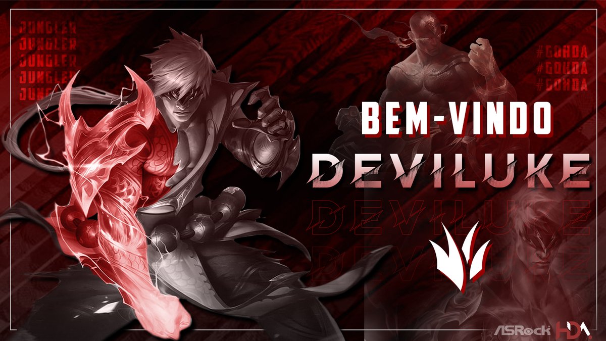 Boa tarde anjinhos 👼
Temos Anjo novo na área, dêem boas vindas ao @Deviiluke10, que vai ser o novo Jungler do time.
Seja bem-vindo meu bom 🔥

P.s.: Fiquem ligadinhos que mais tarde tem post do nosso grupo

<a href="/ASRockInfo/">ASRock</a> #GOASROCK #GOHIDDENANGELS #GOHDA