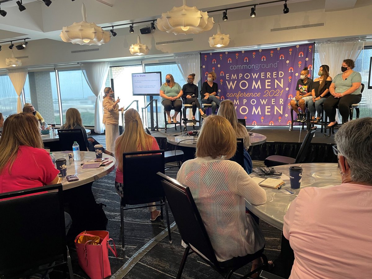 Mo volunteers joined U.S. farm women this week to learn from each other, explore ways to connect with consumers and share their farm experiences. This morning, a panel of moms are sharing what mom guilt means to them, what causes it, and how food decisions impact it.