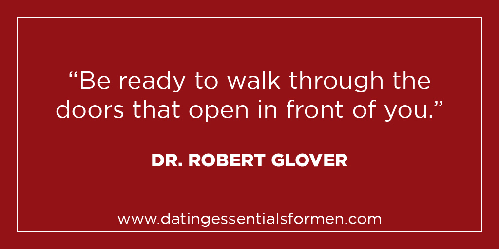 "Be ready to walk through the doors that open in front of you." - Dr. Robert Glover

#FridayThoughts #DatingAdvice #DrGlover  #OpenDoors 

datingessentialsformen.com/?ref=T210813-1…