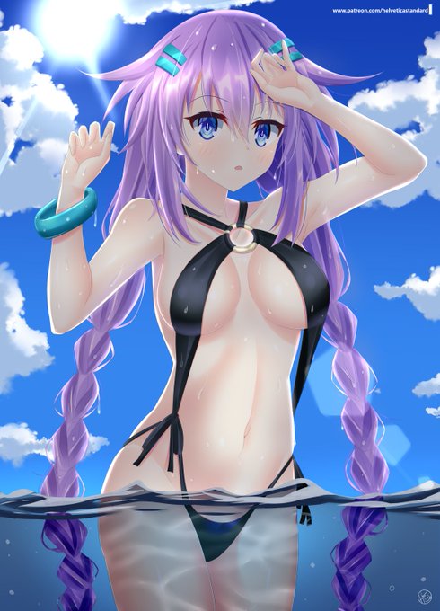 Time capsule~
Purple Heart beach episode (2020/04) #Neptunia 