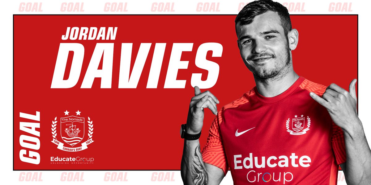 the_nomads's tweet image. GOOOOOALLL DAVIES! 

Less than 2 minutes in, Nomads are ahead as Davies finds the breakthrough close to goal after a Kris Owens free kick. 

⚫️ 0-1 🔴

#DRUCQN