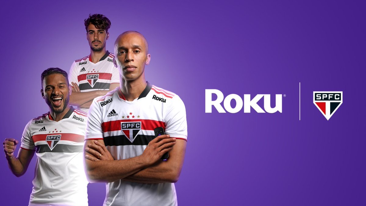 Roku (@roku) on Twitter photo ⚽ GIVEAWAY ALERT ⚽
Roku is now the official sponsor of one of Brazil’s top soccer clubs. To celebrate, we're giving away a <a href="/SaoPauloFC/">São Paulo FC</a> jersey!
Simply retweet and reply with a ⚽ emoji to enter for a chance to win. ⚽ GIVEAWAY ALERT ⚽
Roku is now the official sponsor of one of Brazil’s top soccer clubs. To celebrate, we're giving away a <a href="/SaoPauloFC/">São Paulo FC</a> jersey!
Simply retweet and reply with a ⚽ emoji to enter for a chance to win.