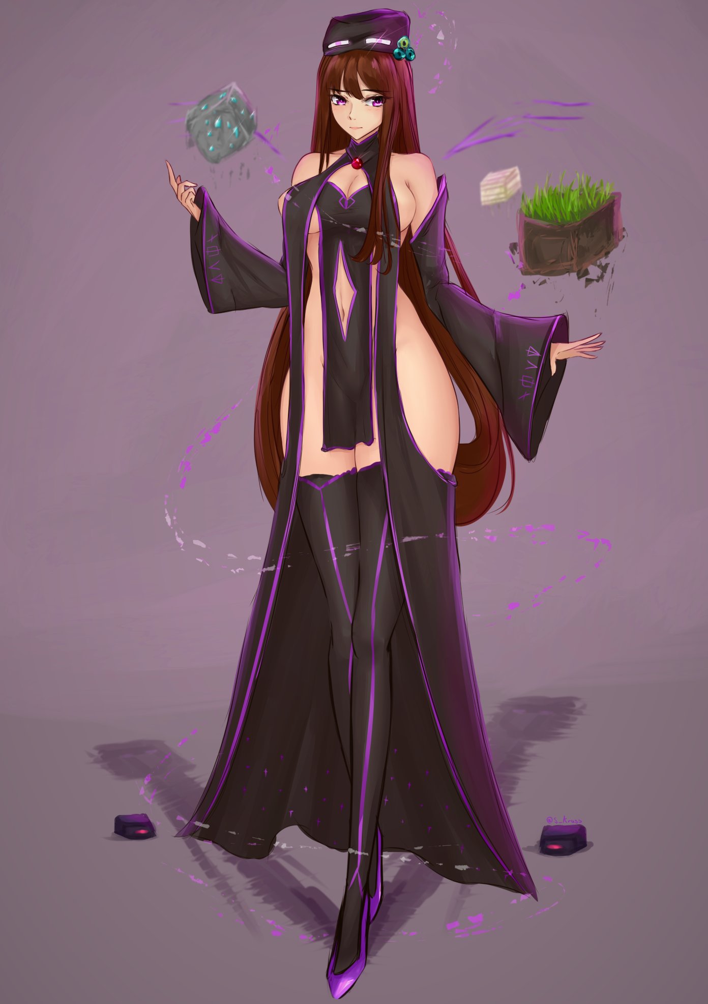AT2. в X: „RT @s_krass: FanArt @aptx9522 's Enderman/Andr #Minecraft  #mobtalker https://t.co/k8vb9WfqzQ“ / X
