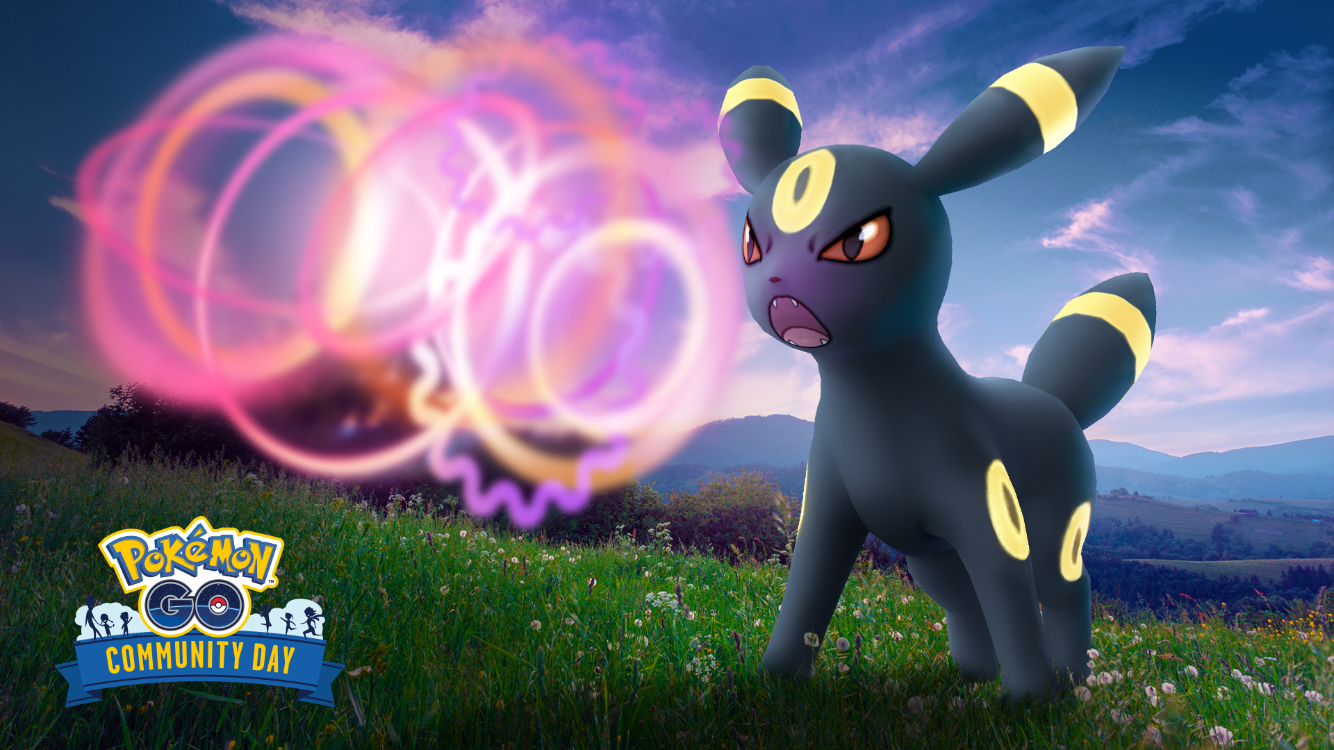 Pokémon GO on X: During the upcoming August Community Day, evolve an Eevee  into Umbreon, and it'll know the powerful attack Psychic. This will give it  some much needed type coverage against