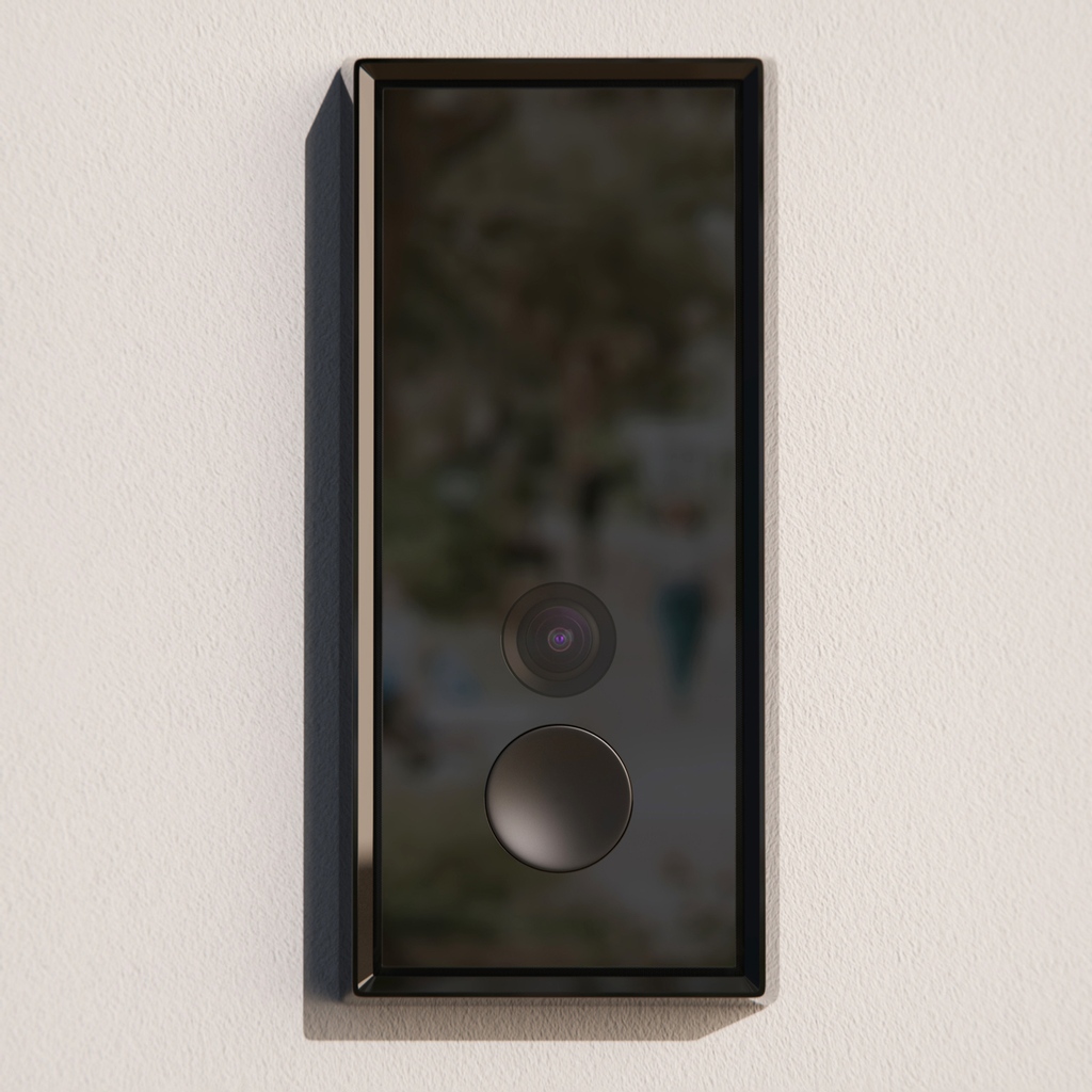Warm Welcome is a smart doorbell system designed to make ringing interactions more friendly. The system is comprised of an exterior doorbell ringer, an interior ringer, and a mobile app. Image 1: The interior answering device Image 2: The outdoor doorbell
