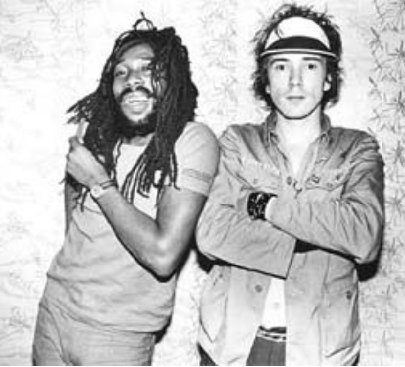 “They loved John in Jamaica. 
The thing is Jamaicans love a bad man.
They didn't really know much about punk rock music… but they were aware of the tabloid thing around John that he was the UK's number one enemy.' #DonLetts  Photo: #BigYouth and #JohnLydon