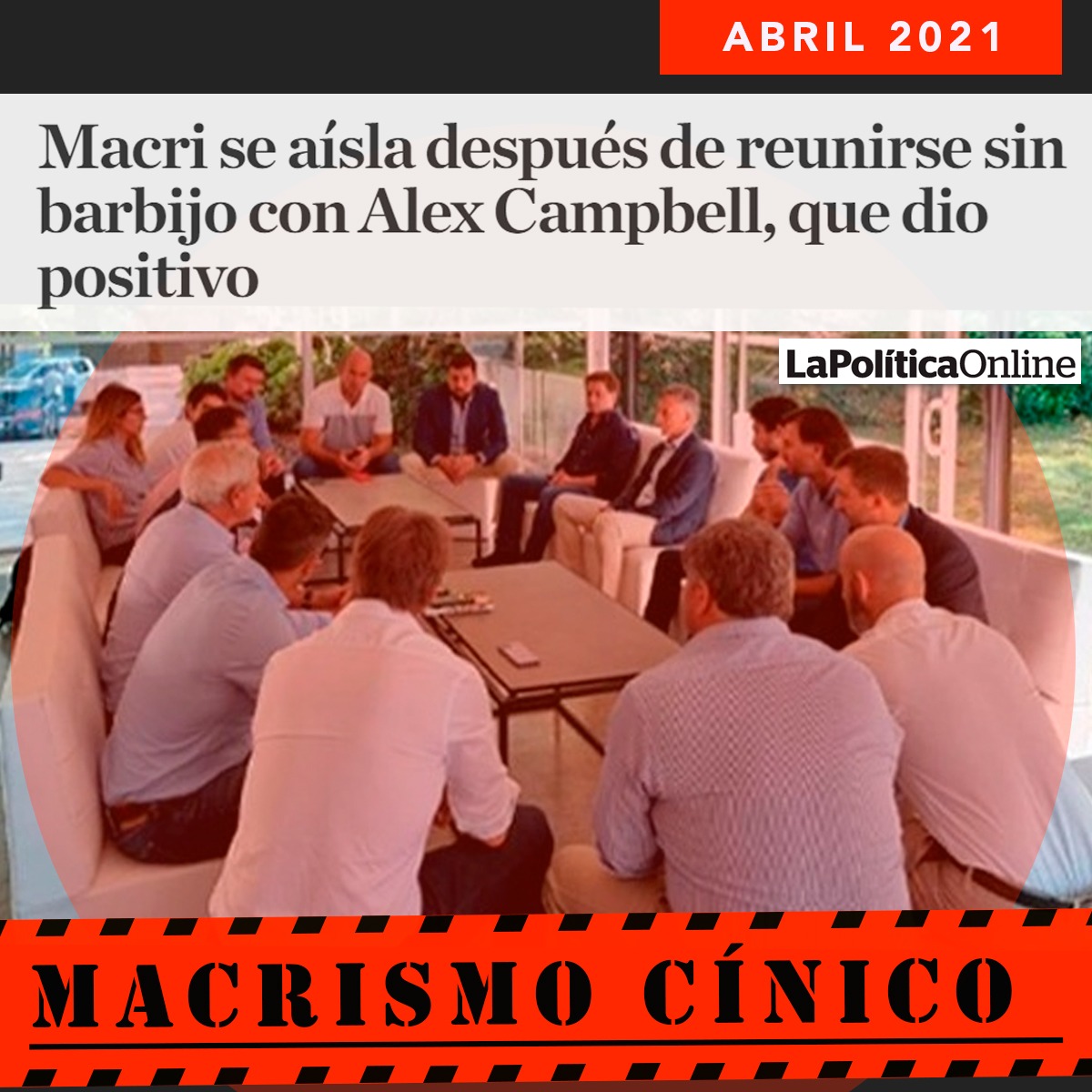 Se quejan de foto de <a href="/alferdez/">Alberto Fernández</a>. ¿Y de las fotos de Maurizio Macrì que hay violando cuarentenas, violando aislamientos y llamando a violar los esfuerzos del gobierno, nadie dice nada??