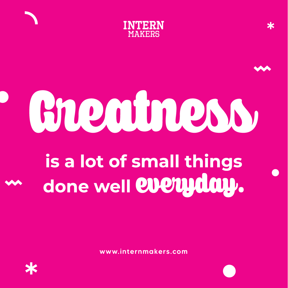 InternMakers's tweet photo. Remember that Rome wasn't built in a day, give yourself time to grow into what you want to become.
Consistency is the road to greatness

Keep working! Keep learning!
We believe in you!

#mentalhealth #mentalhealthfriday #genius #hardwork #motivational #inspirational #InternMakers https://t.co/NEl1dk3aqP