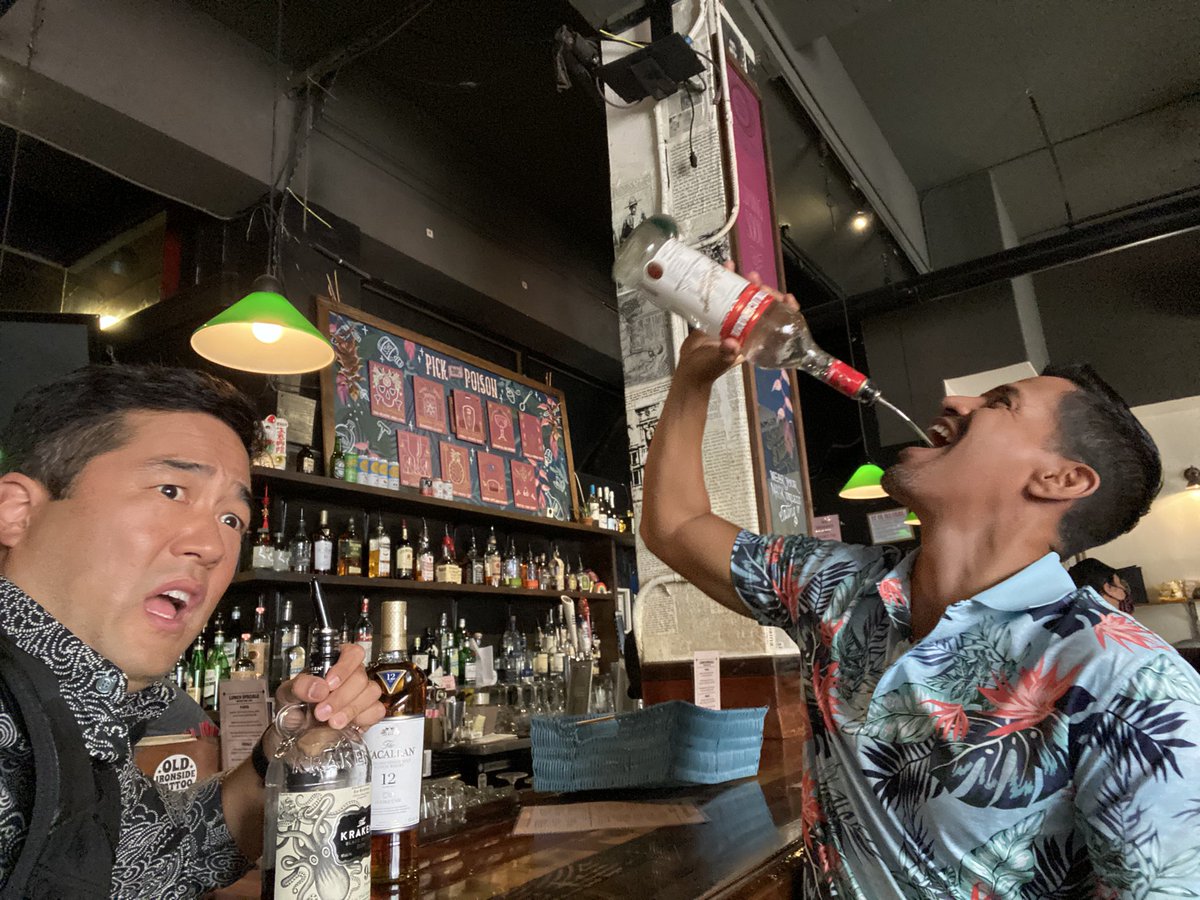 Tim__Kang's tweet image. Happy @MagnumPICBS Friday! Me and @jay_hernandez NOT diligently breaking down the upcoming scene. (Part2of2)