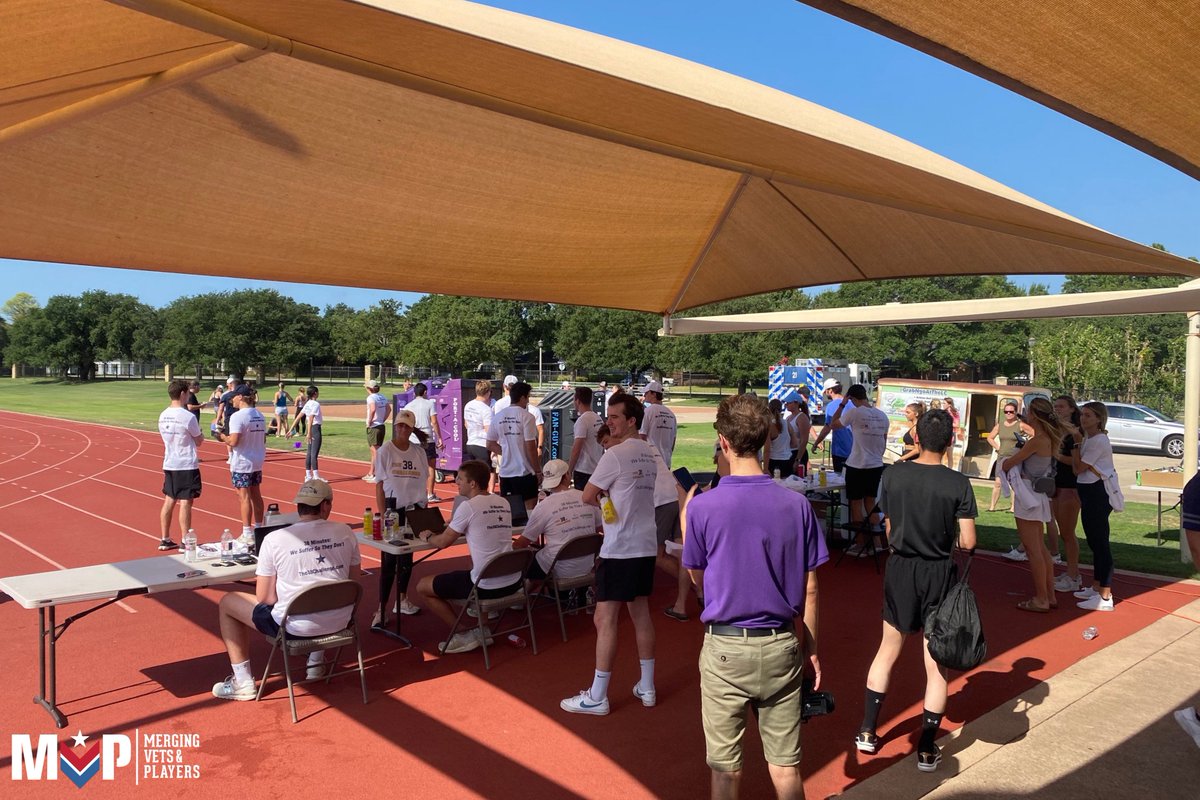 Several members from #MVP Dallas took on the <a href="/the38Challenge/">The 38 Challenge</a> last week. The 38 challenge was created in honor of Matt Brewer, a <a href="/NavalAcademy/">U.S. Naval Academy</a> football athlete/Marine. Their cause is to raise funds and awareness for brain injuries in #veterans and #athletes.