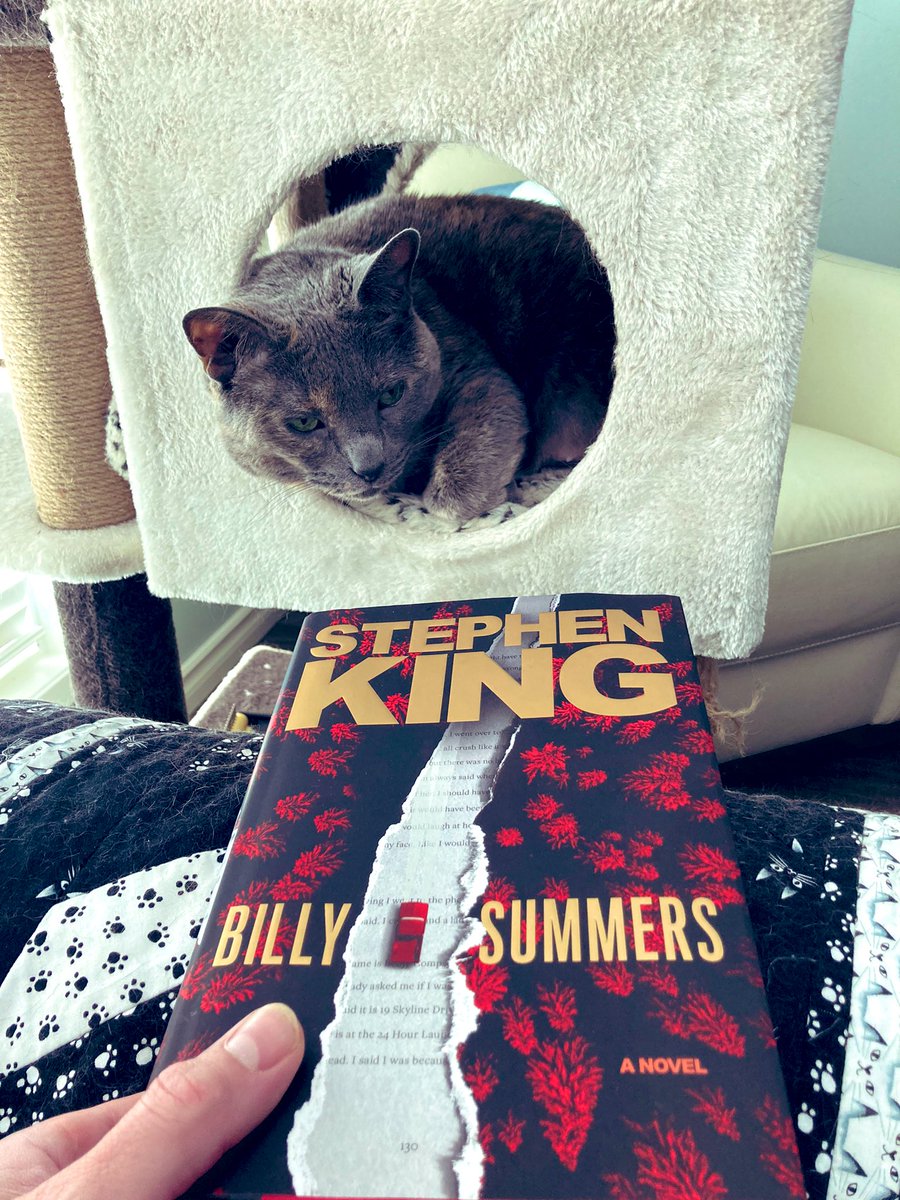 stein23's tweet image. Enjoying this Summer read 😀@StephenKing