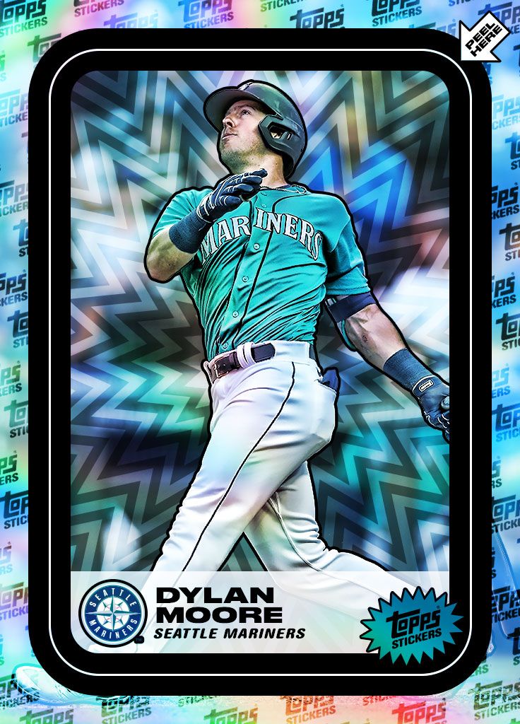 .@d_moore22 rounds out the final day of STICKERS Series 2! buff.ly/3C1lcwW #BUNT21 // #SeaUsRise