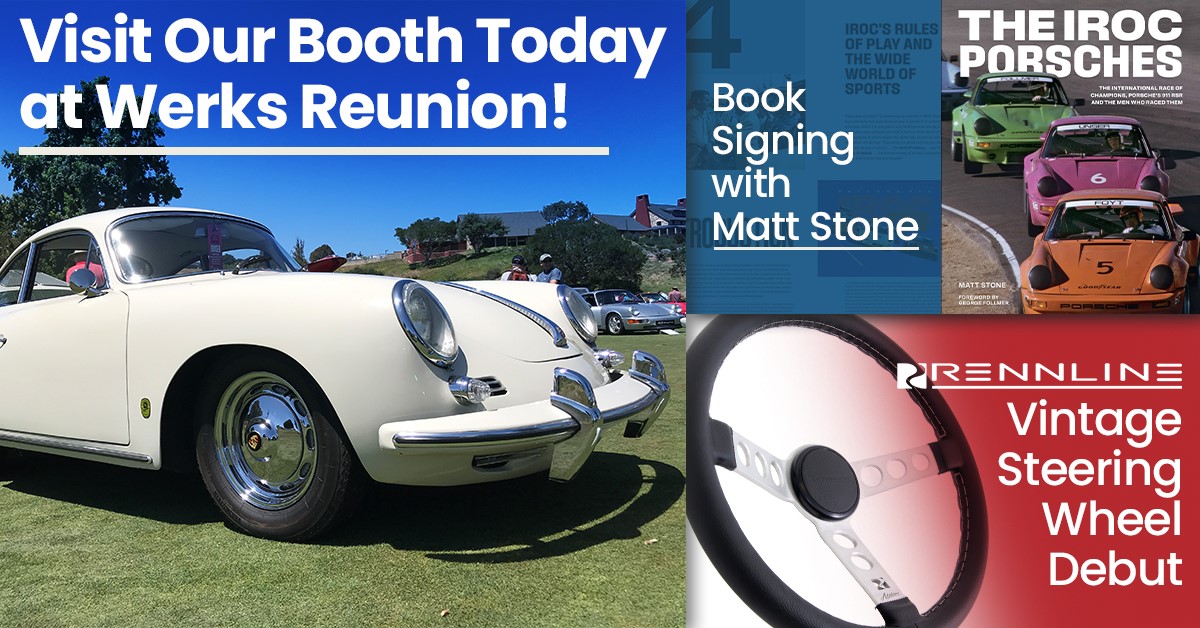 *NEW PRODUCT DEBUT* Rennline x MPI Steering Wheel!  Check it out at Booth 7 of Werks Reunion in Monterey or get early access on our site to order one today! These Retro Style wheels are the perfect touch for your classic interior, for all options shop here:bit.ly/37CU8pP