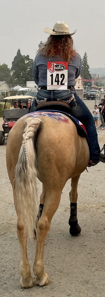ClayreShaffer's tweet photo. Not Wrestling Related But Have To Say I’m Proud Of Who I Am And That I Am A Barrel Racing Wrestler 👏🏻❤️🥰 https://t.co/yhBjElWg03