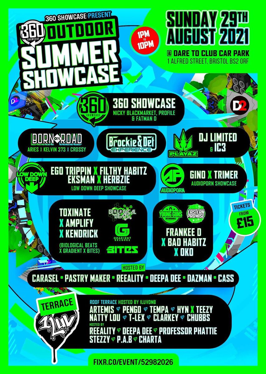Fatman Dee (@fatmandee187) on Twitter photo Coming up soon with a massive line up feat <a href="/BORNONROAD/">BORN ON ROAD</a> <a href="/djbrockie/">dj brockie</a> <a href="/McdetUk/">Mc det</a> <a href="/Elmatador3/">IC3</a> <a href="/BioBeatsGang/">Biological Beats</a> <a href="/Eksman_mc/">Eksman_mc</a> <a href="/Herbziemc/">Herbzie</a> <a href="/egotrippindnb/">Ego Trippin</a> <a href="/FilthyHabitsDnB/">Filthy Habits</a> and more ticket link below
fixr.co/event/52982026 Coming up soon with a massive line up feat <a href="/BORNONROAD/">BORN ON ROAD</a> <a href="/djbrockie/">dj brockie</a> <a href="/McdetUk/">Mc det</a> <a href="/Elmatador3/">IC3</a> <a href="/BioBeatsGang/">Biological Beats</a> <a href="/Eksman_mc/">Eksman_mc</a> <a href="/Herbziemc/">Herbzie</a> <a href="/egotrippindnb/">Ego Trippin</a> <a href="/FilthyHabitsDnB/">Filthy Habits</a> and more ticket link below
fixr.co/event/52982026