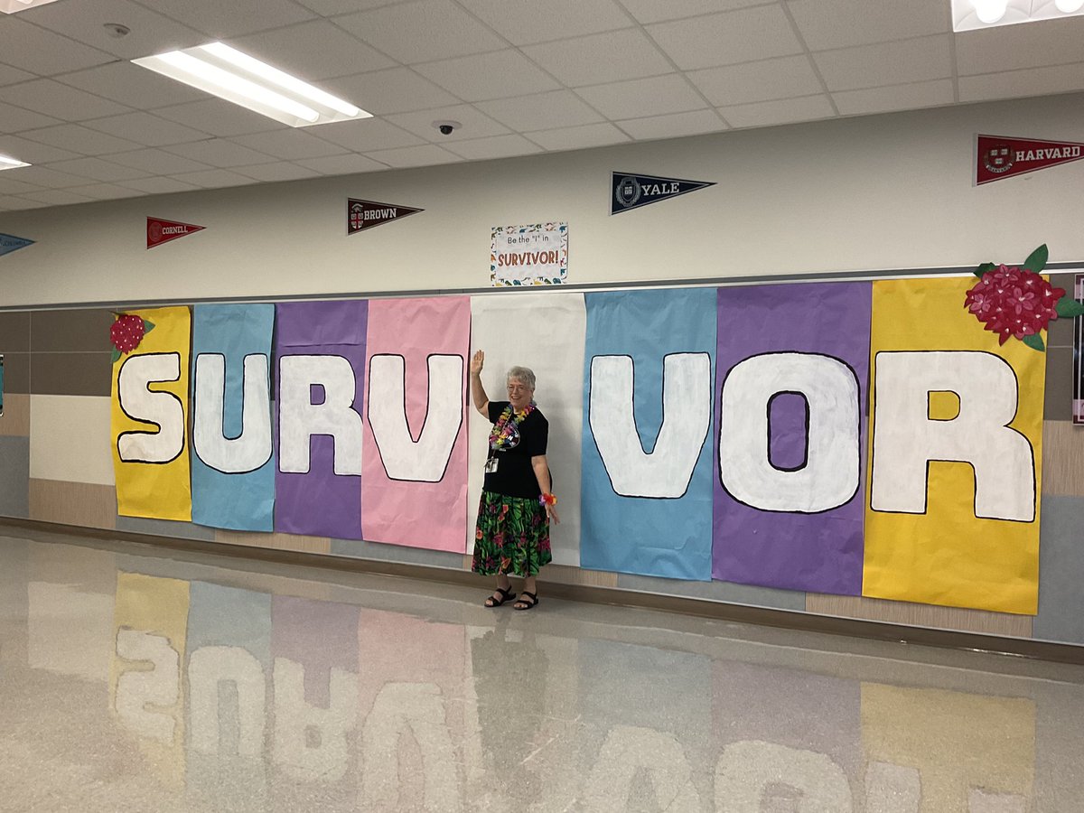 Our #1 Survivor, Ms. Babb! #HarmonStrong @CoachCartmill1 <a href="/lhshstuco/">LHS Harmon StuCo</a>