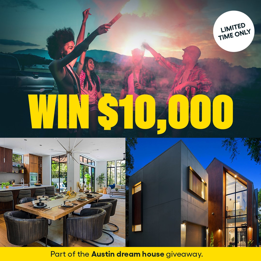 Enter Now to Win a $10,000 Cash Giveaway!