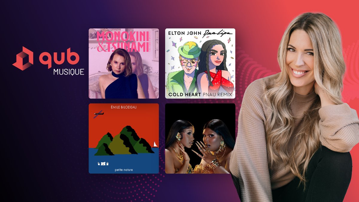 Les coups de ❤️ de la semaine d'<a href="/AnasGL1/">Anaïs Guertin-Lacroix</a> de <a href="/QubRadio/">QUB radio</a> sont <a href="/carpentier_val/">Valérie Carpentier</a>, <a href="/eltonofficial/">Elton John</a> ft. <a href="/DUALIPA/">DUA LIPA</a>, Émile Bilodeau et <a href="/lizzo/">LIZZO</a> ft. <a href="/iamcardib/">Cardi B</a>!

Pour en savoir plus : musique.qub.ca/article/les-co…

#nouveautés #musiquedici #culturedici #QUBmusique