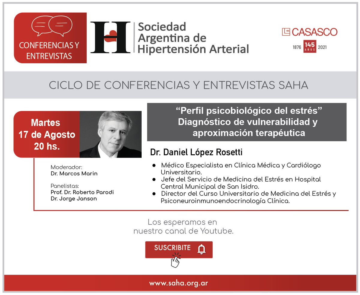 Sociedad Argentina de Hipertensión Arterial tweet media