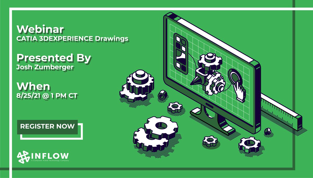 InFlowTech's tweet image. Seats are filling up fast! See how you create 2D drawings in #CATIA V6, from laying out views, creating annotations and dimensions, and customizing your drawing border. Join to learn more about @Dassault3DS #3DEXPERIENCE.
ow.ly/6jDY50FQKrG
