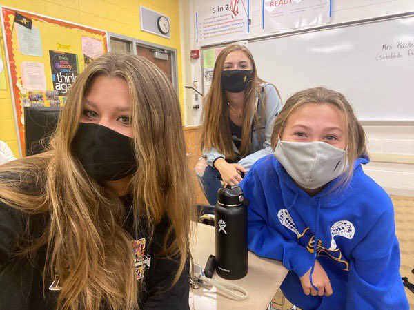 Thank you ladies for your help today at <a href="/vjabolts/">Andrew Athletics</a> freshman day