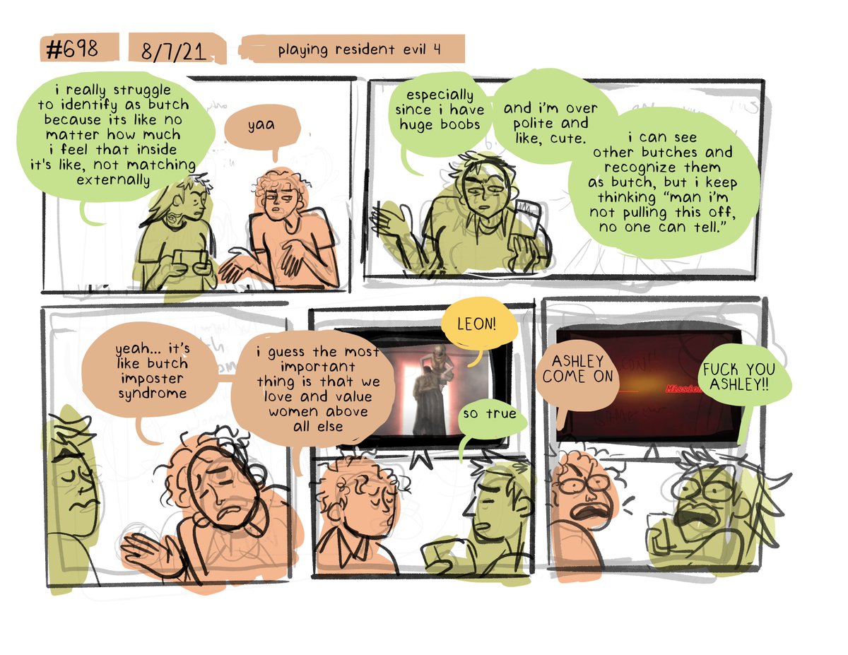 dailies... daily comics! here's my wild little week 