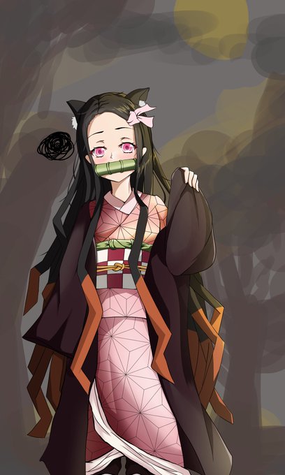 Desenhando Tanjiro, Nezuko, Zenitsu e Inosuke Drawing from KIMETSU NO YAIBA 鬼滅の刃 (