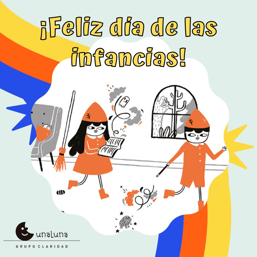 🥳 ¡Feliz día de las infancias! 

Les deseamos un hermoso día a todos los niños y las niñas que día a día nos inspiran y nos enseñan a ver el mundo de otra manera: con colores, juegos y mucha diversión. 🥰