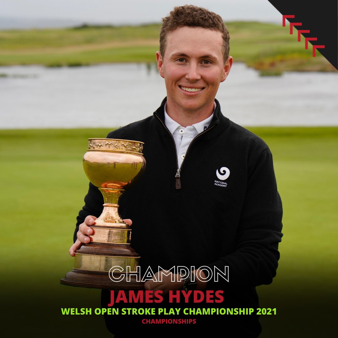 James Hydes 🇳🇿 wins the Welsh Open Stroke Play Championship with an incredible -10 total 🏆

Full leaderboard 👉 bit.ly/3iKULEd
