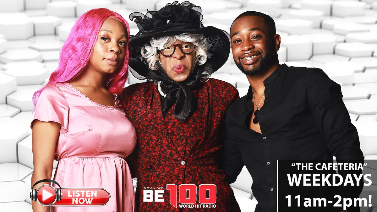 BE100RadioWorld's tweet photo. Tune into The Cafeteria tomorrow at 11am!😆 https://t.co/yiKlul8GNy