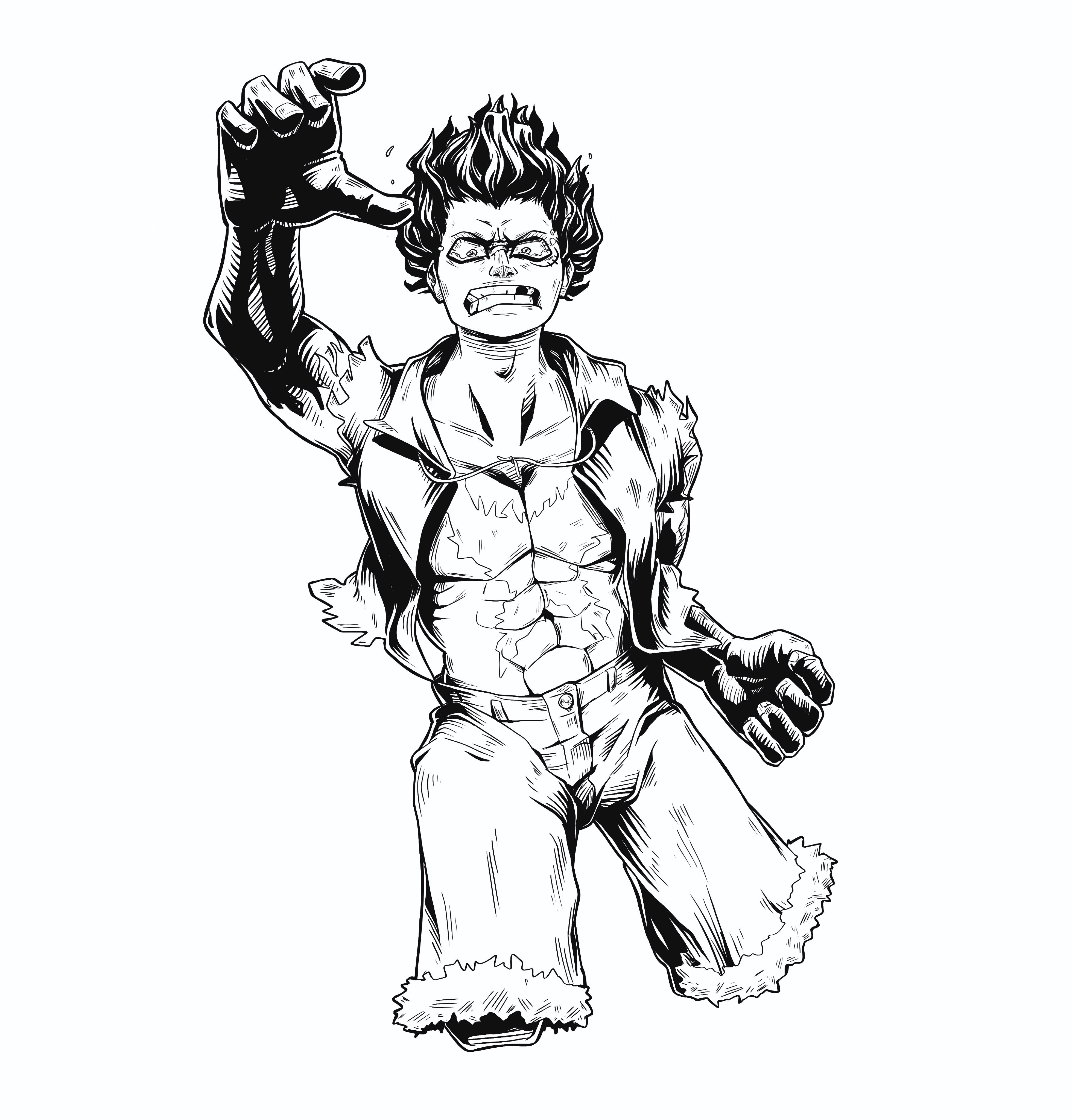 Chrissypisme Art Luffy Gear 4 Snake Man Drawn For My Brother Art Blackartist Anime Luffy Onepiece Animefanart Luffysnakeman Mangaart Digitalart Photoshop Illustration Drawing Artwork Onepiecefanart T Co 1n54py6gte