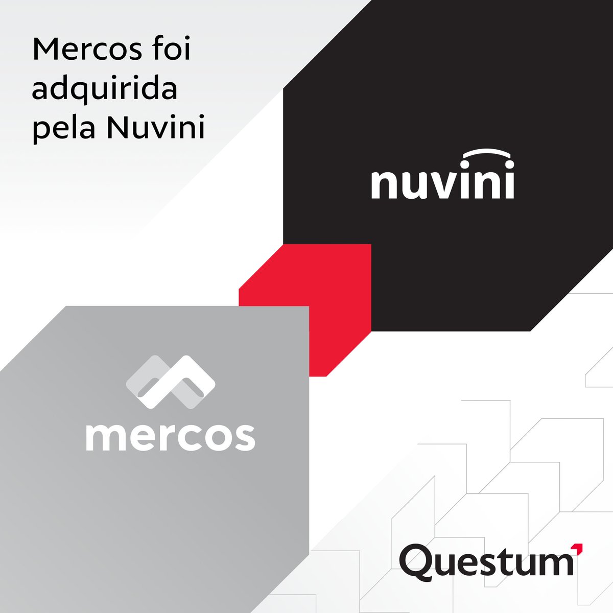 A Questum tem o prazer de anunciar que assessorou a operação de M&amp;A da Mercos, software de força de vendas e e-commerce B2B, na venda para a Nuvini, holding de empresas de SaaS B2B.