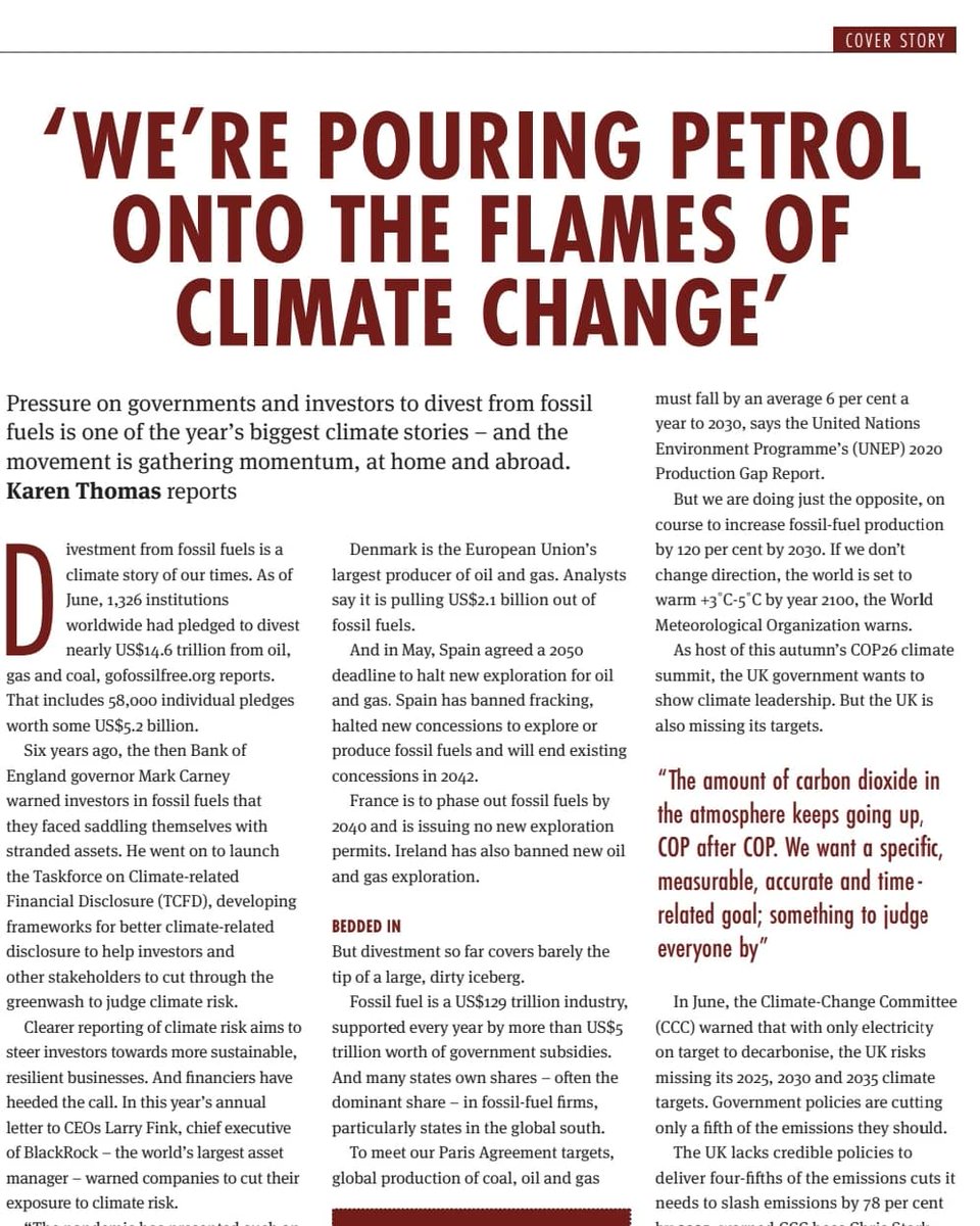 ChidiObihara's tweet photo. @KT_Environment paints an excellent picture of the evolution of folks like the @MP_Divest who make up the #DivestMovement.
Interspaced between quotes from myself and the noble #Baroness are well researched data points... https://t.co/M5Z0dG9QCw