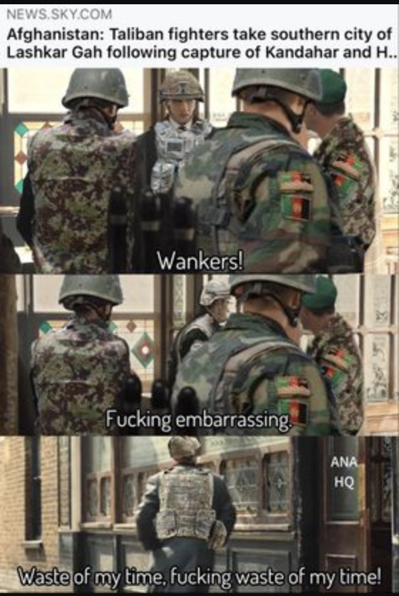 MilitaryBanter's tweet photo. Hello mate. I see everyone is pissed off today I know I am. So thought I’d make a meme to try and boost the morale. So good old squaddie humour. Cheers Alfie. https://t.co/qZXzvuDUIm