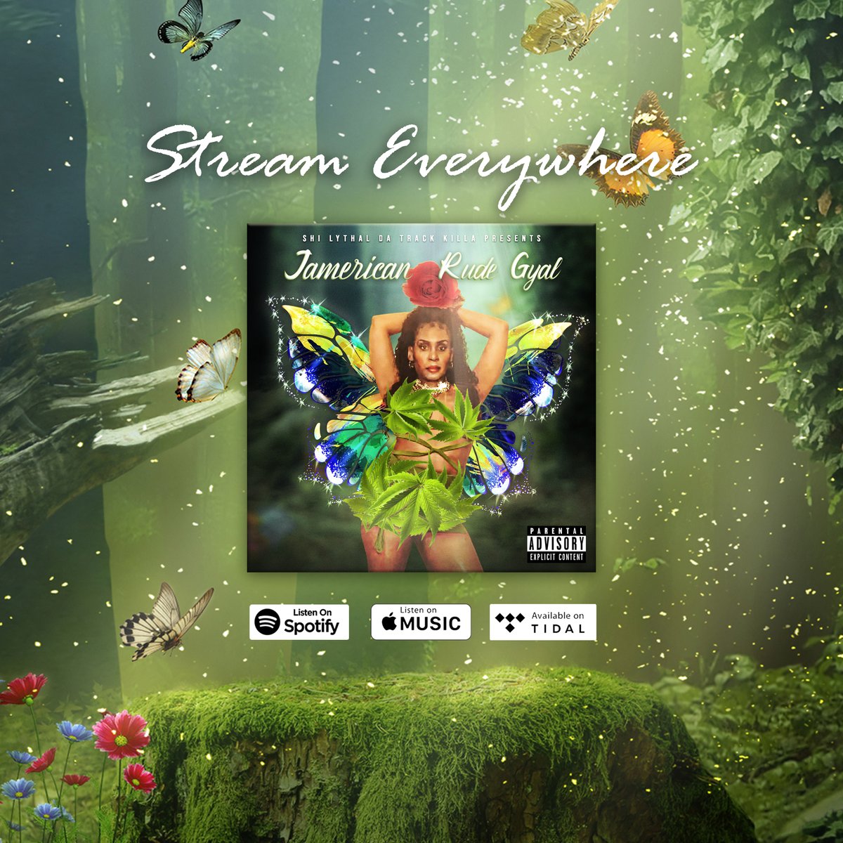 ShiLythal's tweet image. 9-3-21 #JAMERICANRUDEGYAL Available for download/streaming on ALL digital platforms

#ShiLythal #DaTrackKilla