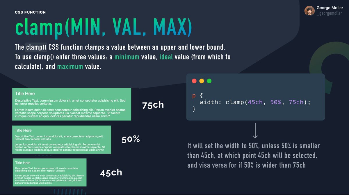 💡Do you know how to use the CSS clamp() function?
