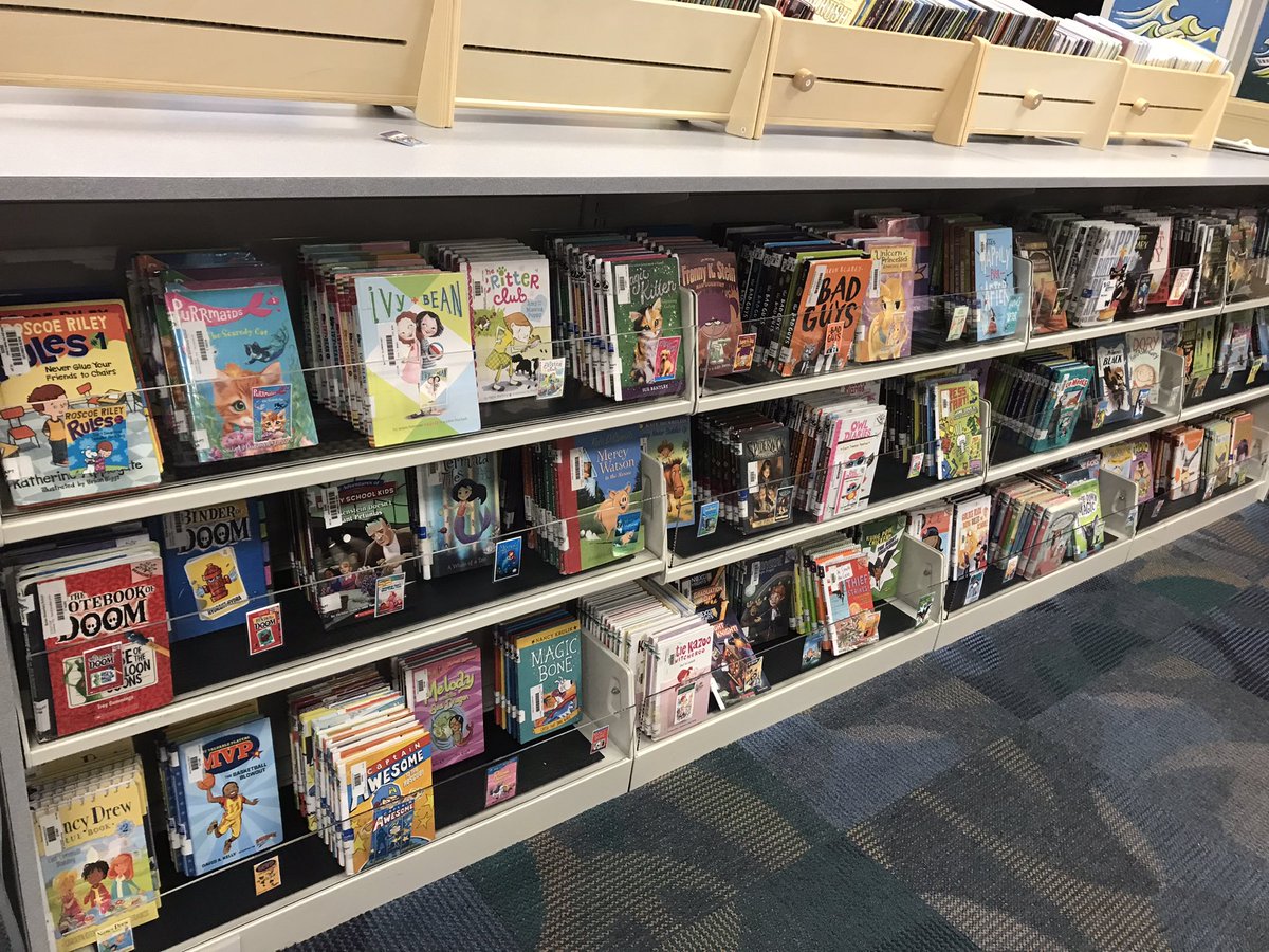 Babler Elementary Library tweet media