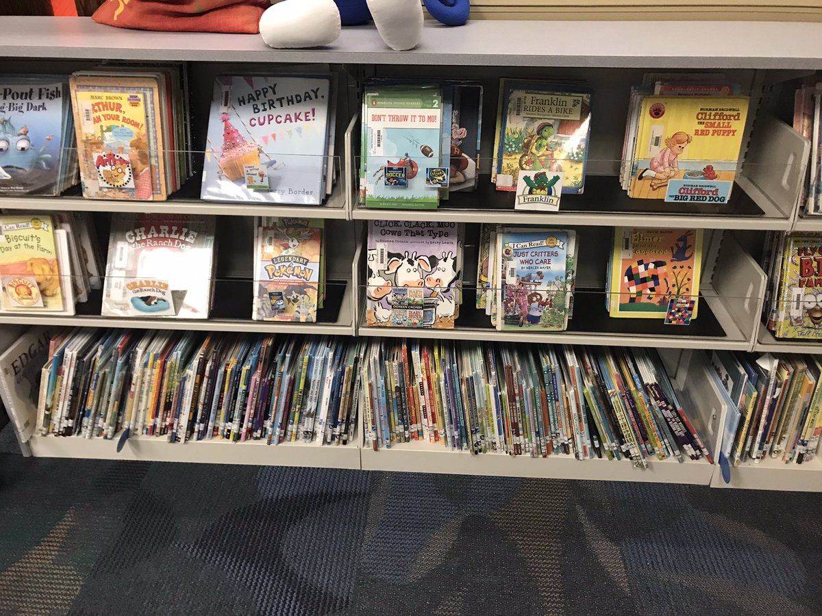 Babler Elementary Library tweet media