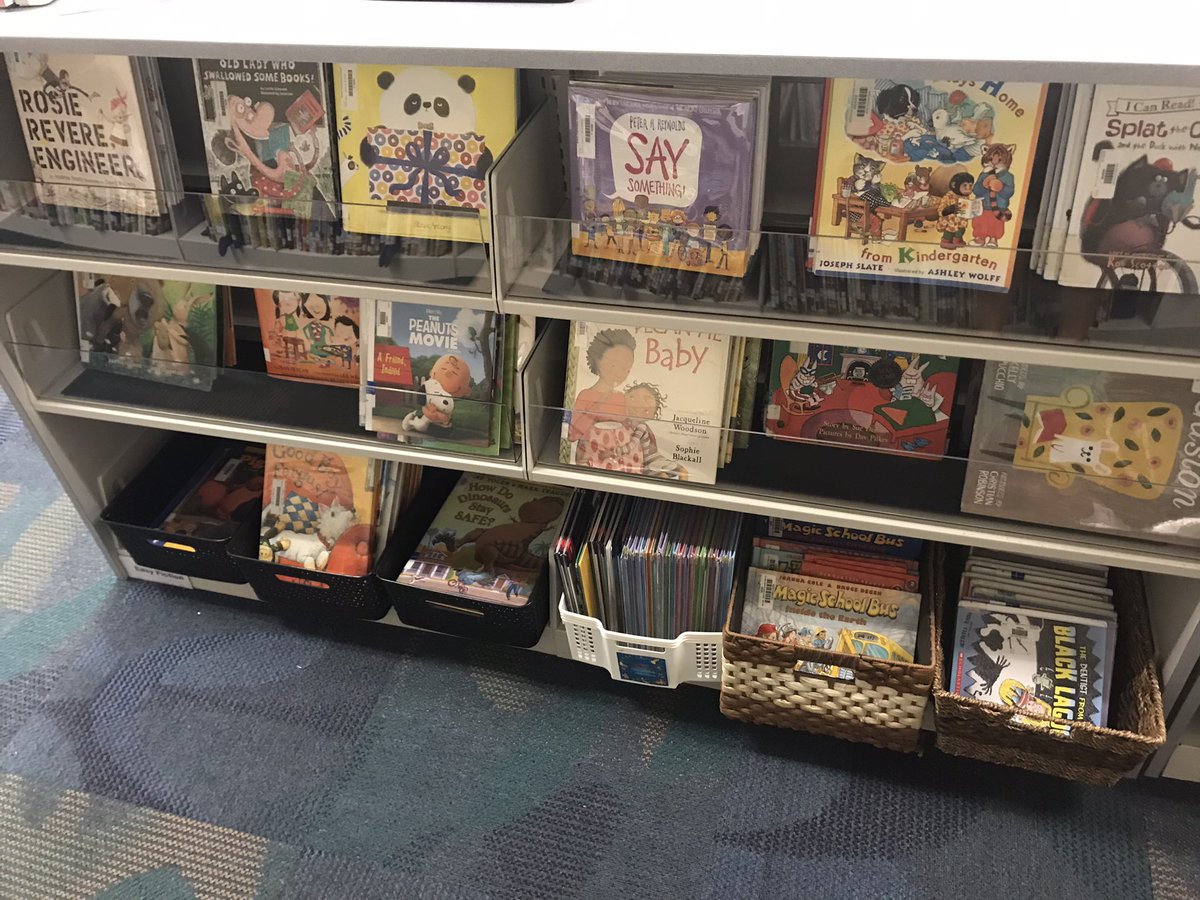 Babler Elementary Library tweet media