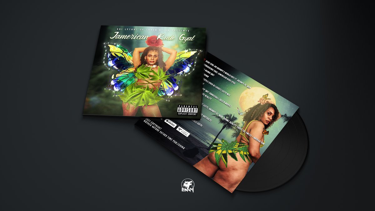 ShiLythal's tweet image. 9-3-21 #JAMERICANRUDEGYAL Available for download/streaming on ALL digital platforms

#ShiLythal #DaTrackKilla