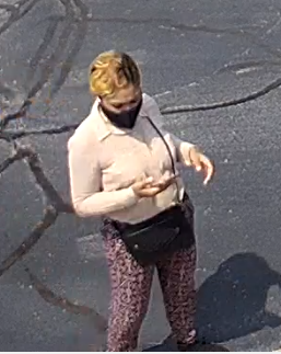 TulsaPolice's tweet photo. 🚨🚨ELDERLY COUPLE SCAMMED -- Do you recognize this person of interest? 
This woman is suspected of scamming an innocent elderly couple out of $14,000. She was last driving a 2020 Red Wrangler.
INFO? Call @918CrimeStopper at 918-596-COPS. Or email jsakewicz@cityoftulsa.org https://t.co/Wc7W9j9o6f