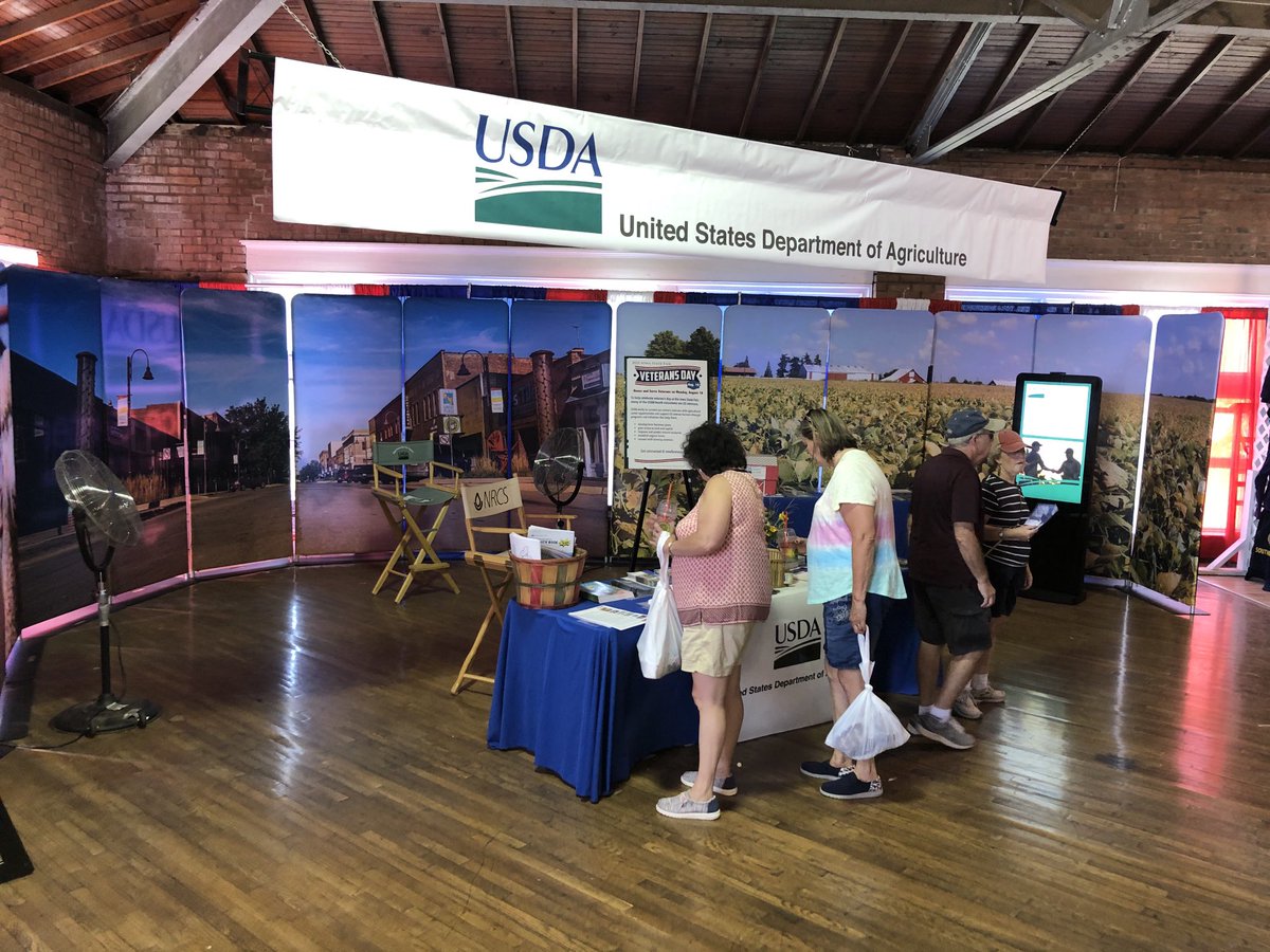 IowaNRCS's tweet photo. Visit us at ⁦@IowaStateFair⁩ thru Aug. 22 in the Ag Building 2nd floor. ⁦@FarmersGov⁩ ⁦@USDA_NRCS⁩ https://t.co/bN4DOy0jCL