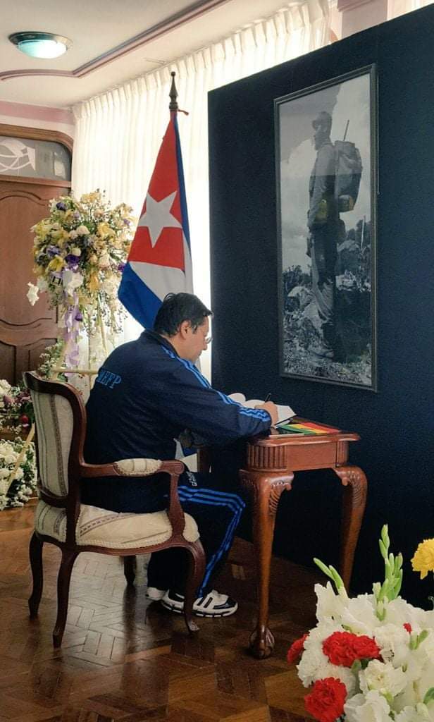 KawsachunNews's tweet image. Luis Arce, President of the Plurinational State of Bolivia #PatriaGrande

🇧🇴🤝🇨🇺