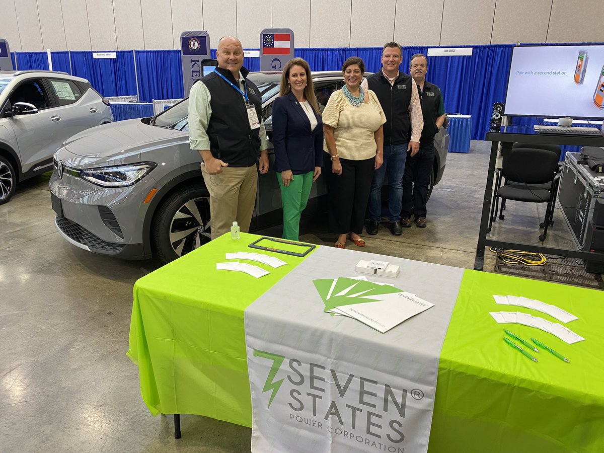 7StatesPower's tweet photo. Thank you to our partners — @VW, @ChargePointnet, Freeland @chevrolet, @StowersCat, @its_intuitive and @6STRONGMEDIA — for three amazing days together at the conference. We appreciate your time and partnership! #7SPC #TVPPAEOT https://t.co/txvkas7Ml3