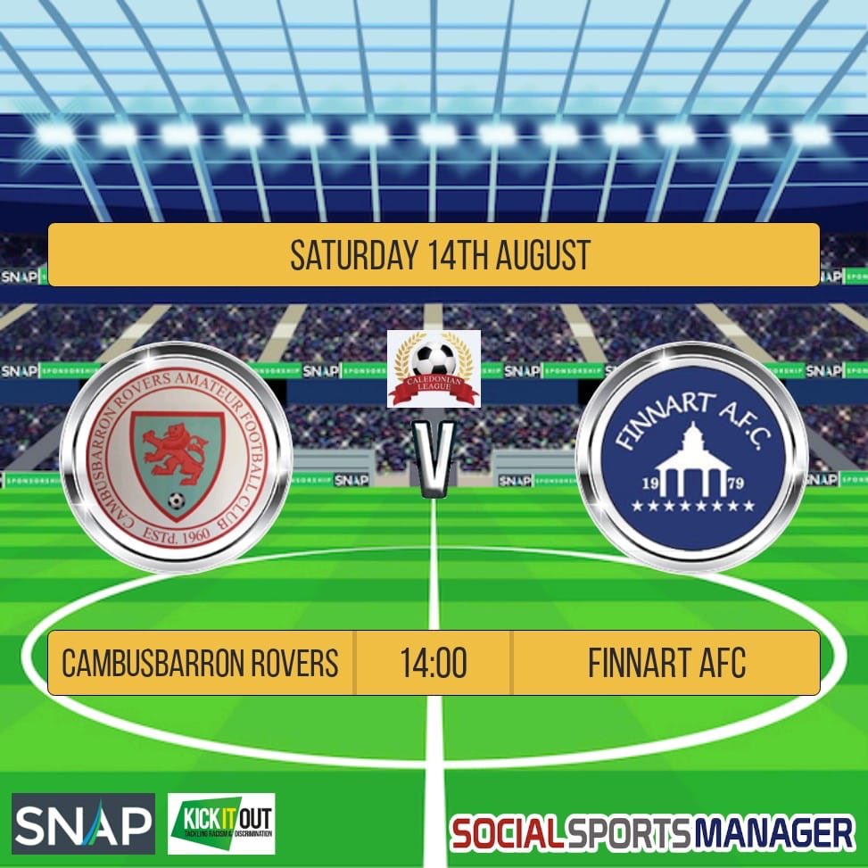 #FixtureFriday 

Another tough game instore for us as we travel to @crafc. 

#MTS

@scottish_aff @AmmyFitbaNews 
@CaledonianAFA